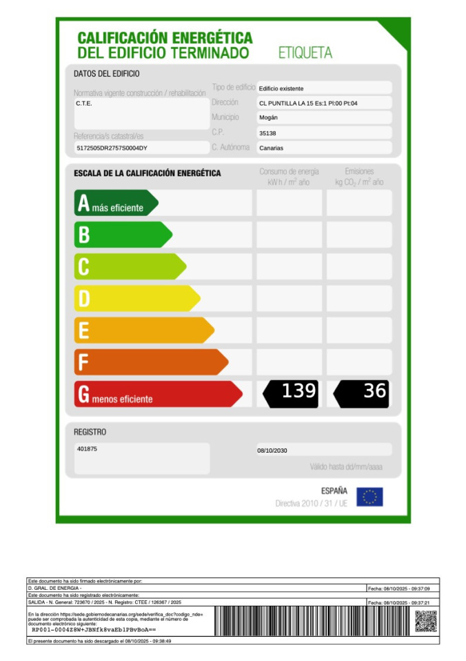 Golden Beach 4 Energy Cert